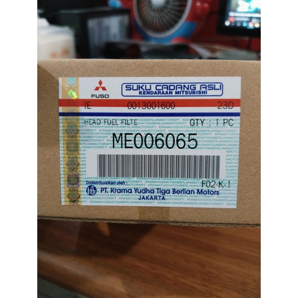 KEPALA FUEL FILTER PS ME 006065 ORIGINAL