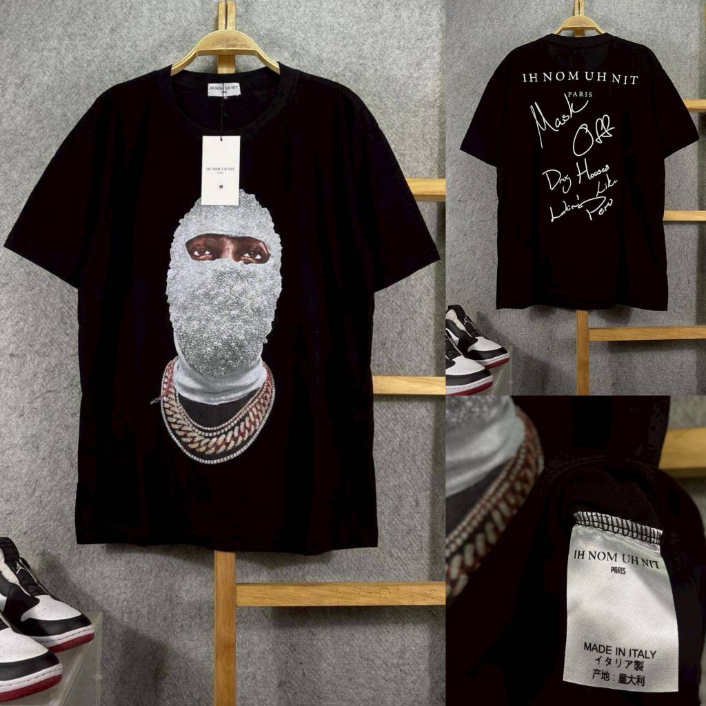 IH NOM UH NIT T-Shirt Branded Premium Kaos Distro Lengan Pendek 100% Cotton Combed 30S Original Qual