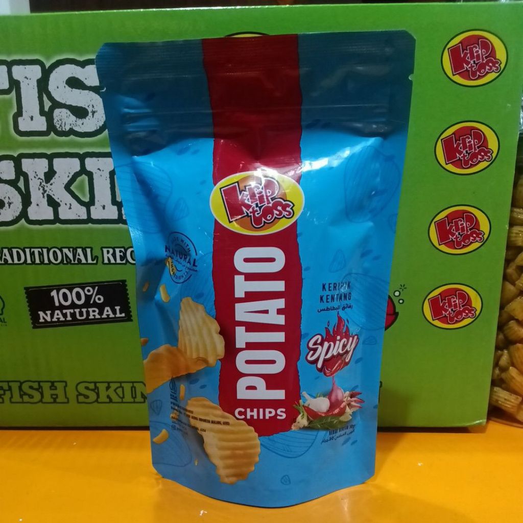 Kriptoss Potato Chips Spicy mini 30gr