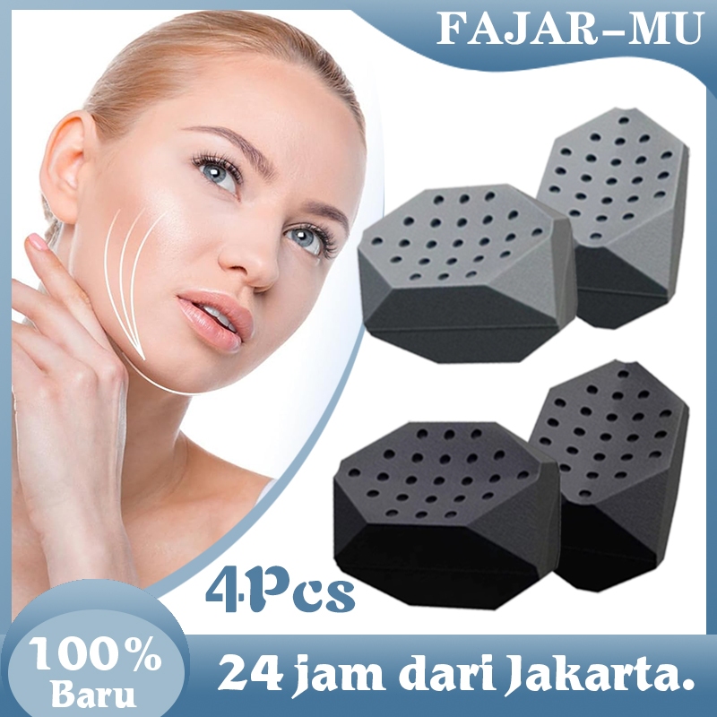 4pcs Jawline Exercise Alat Latihan Rahang Alat Penirus Pipi Dan Rahang