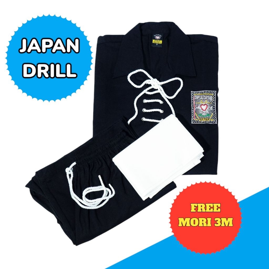 SAKRAL WARGA PSHT JAPAN FREE MORI / WARGA PSHT JAPAN DRILL / SERAGAM SILAT