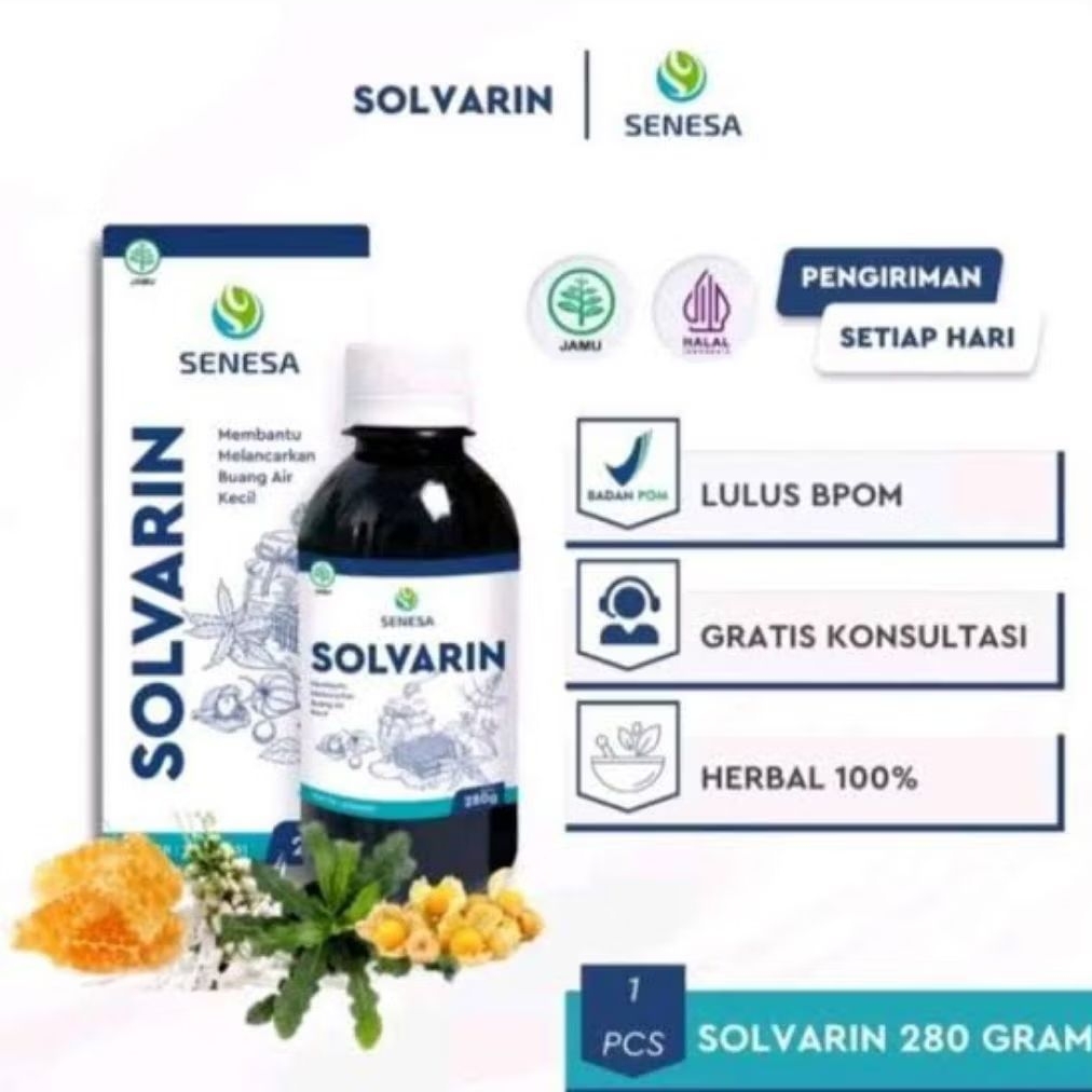 SOLVARIN - Madu Herbal Solusi ISK dan Anyang-anyangan
