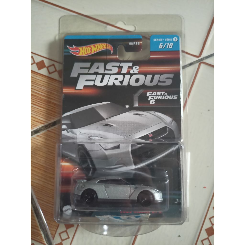 Hot Wheels Fast and Furious Nissan GTR R35
