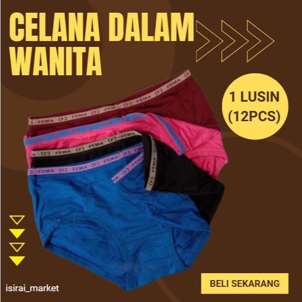 CD - Celana DalamWanita Dewasa Fema 393-361-351