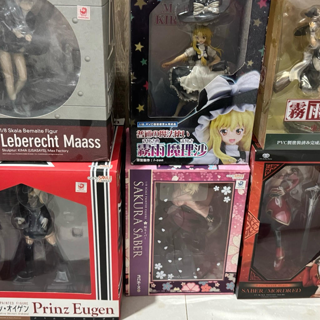 PVC SCALE FIGURE ORIGINAL, GSC KOTOBUKIYA KANCOLLE TOUHOU FATE
