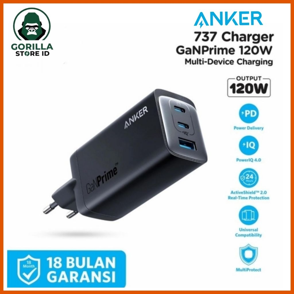 Wall Charger Anker 737 GanPrime 120W - A2148