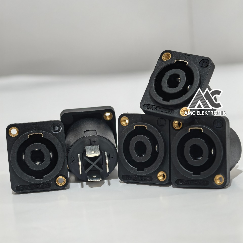 Soket Spikon Dastech SPC60A Original Terminal Speaker spiker spc 60A tahan panas anti Leleh