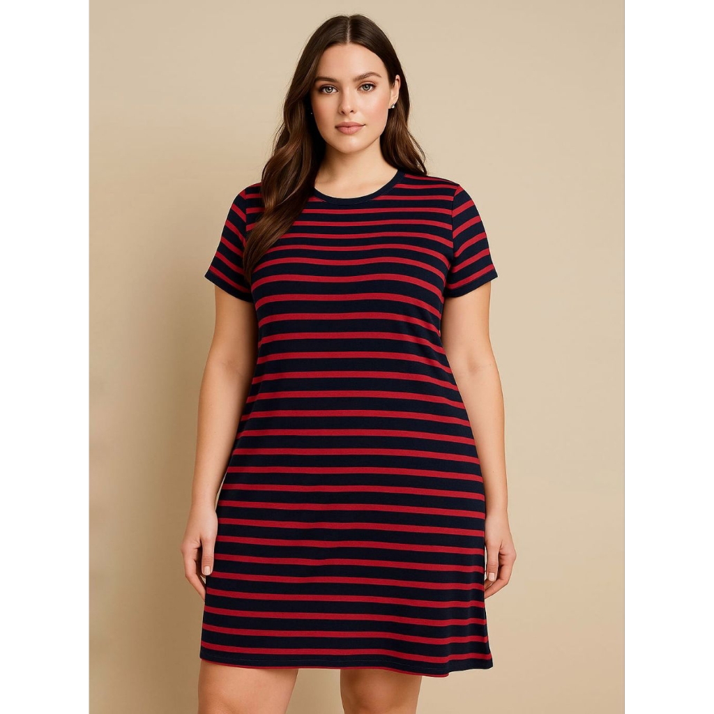 HOME DRESS BIGSIZE AMAZON ESSENTIALS (LD 110-130 BELUM MELAR)