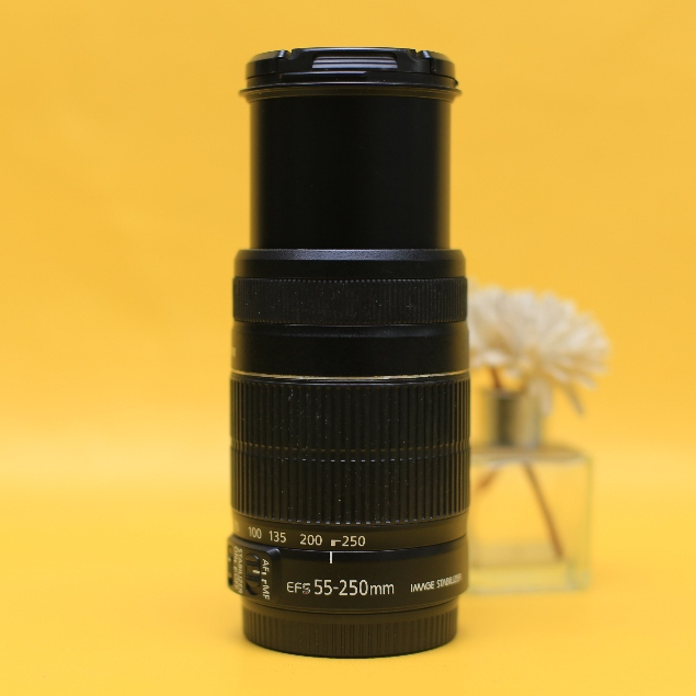 Lensa CANON 55-250mm / Lensa Tele Zoom