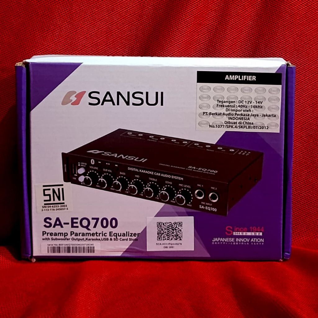 Parametrik Sansui SA EQ700