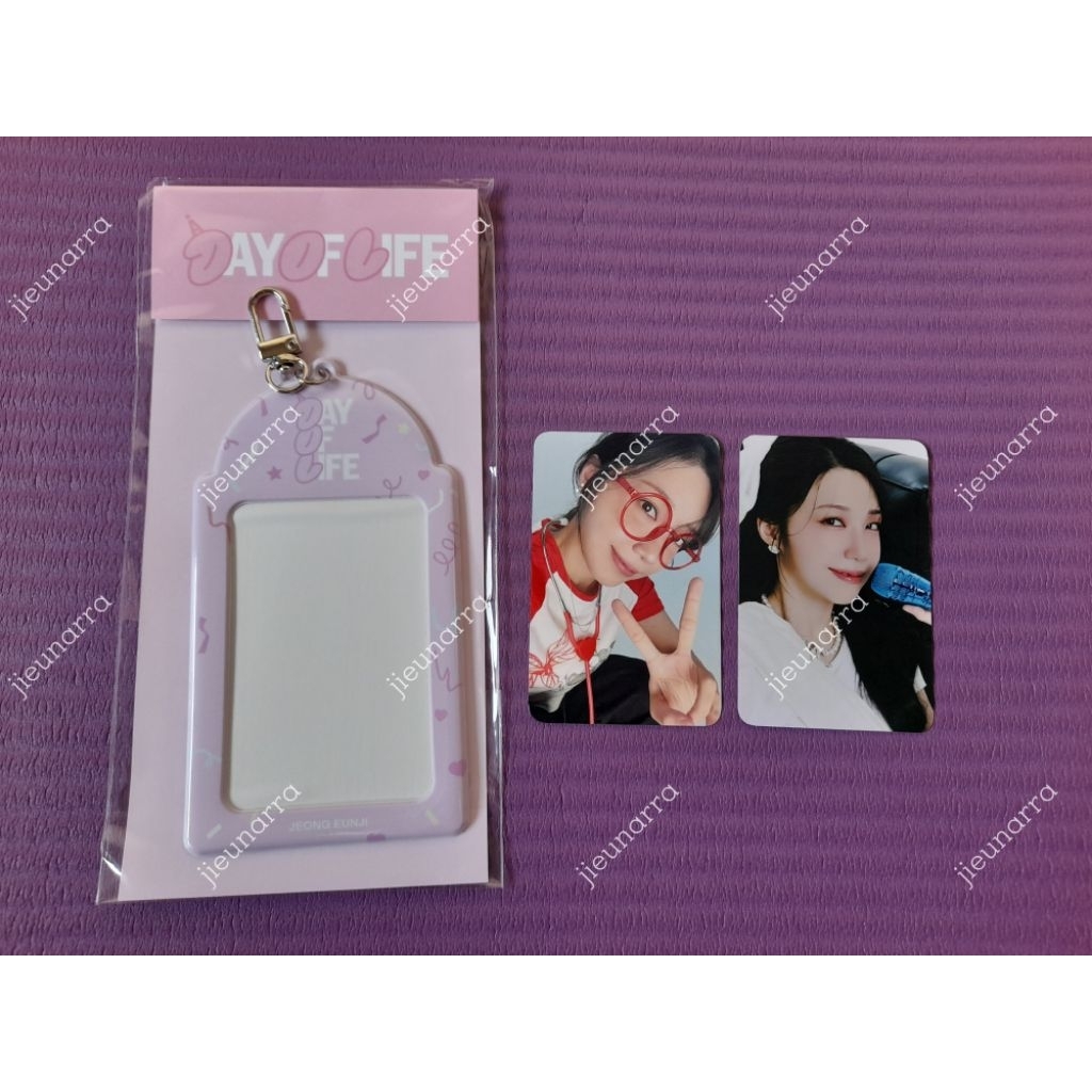 Jeong Eunji Apink Official Photocard Holder Set - PC MD Birthday Party [A Day Of Life]