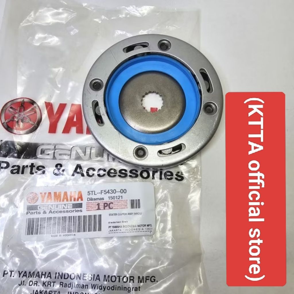 100% ORIGINAL One way Stater Assy Yamaha kode 5TL/5VV untuk Mio Sporty, Mio Smile, Soul, Fino, Nouvo