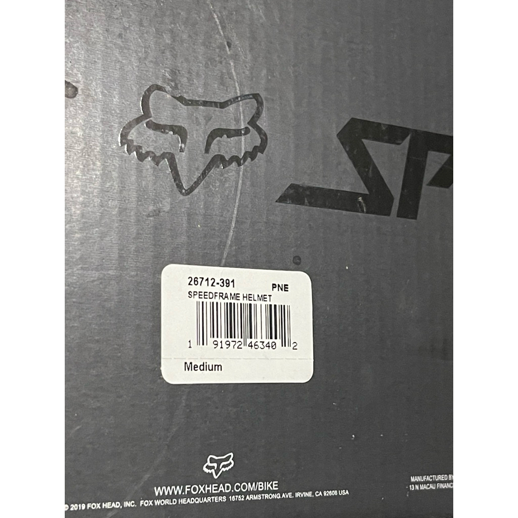 helm sepeda fox speedframe MIPS original