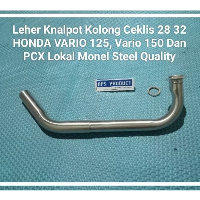 Leher Knalpot  28-32 MM Ceklis HONDA VARIO 125 VARIO 150 Monel Steel Quality