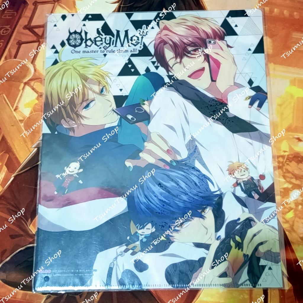 Obey Me A4 Clearfile