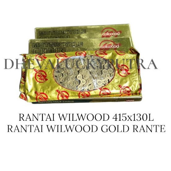 RANTAI WILWOOD 415x130L RANTAI WILWOOD GOLD RANTE