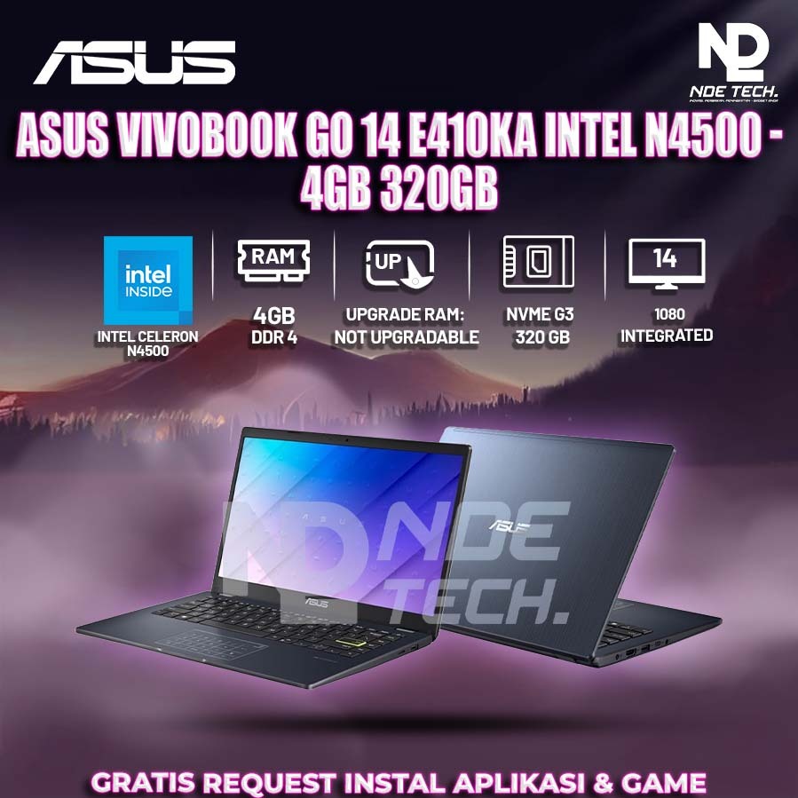 ASUS Vivobook GO 14 E410KA Intel N4500