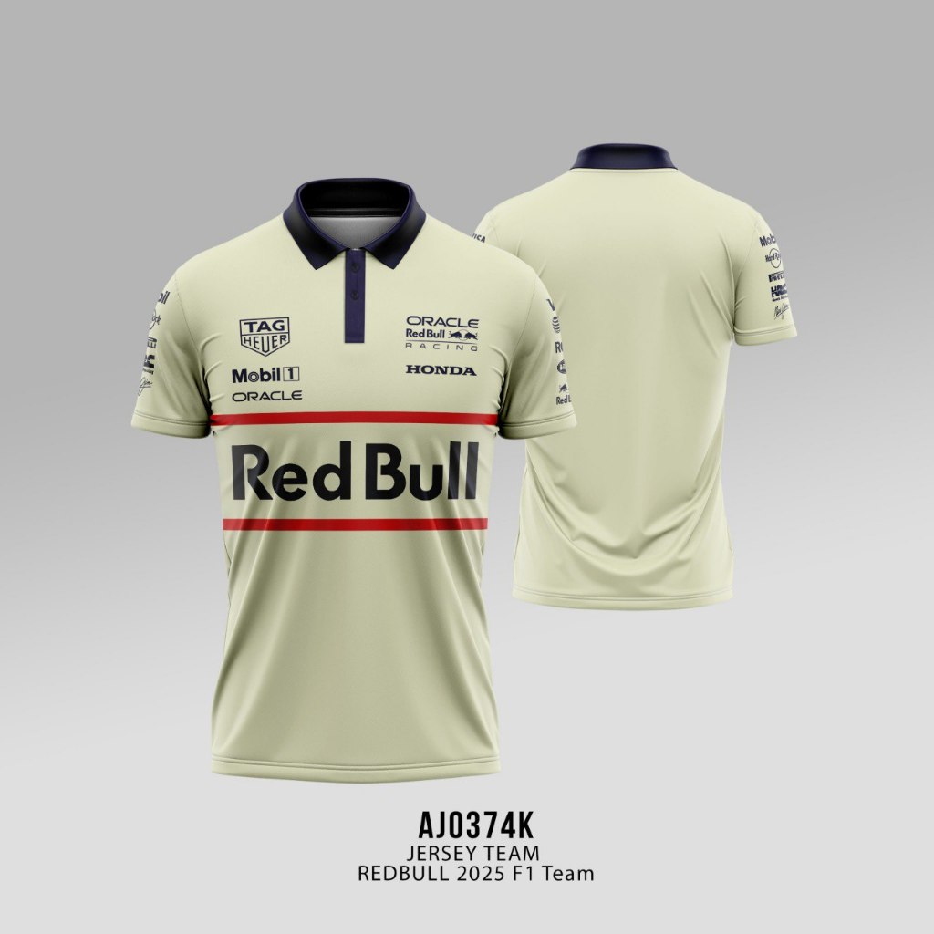KAOS JERSEY F1 TEAM REDBULL 2025 FULLPRINT