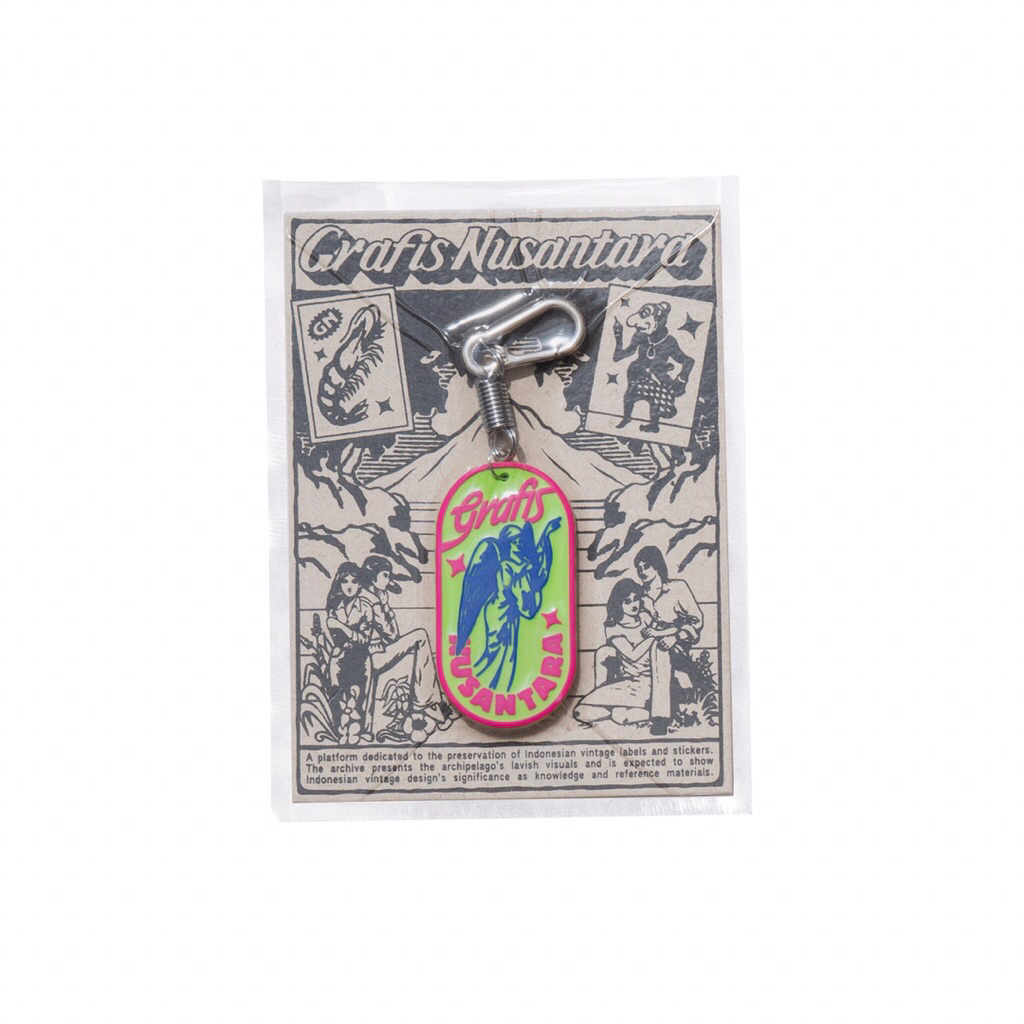 Kamengski - Grafis Nusantara Bidadari Rubber Keychain