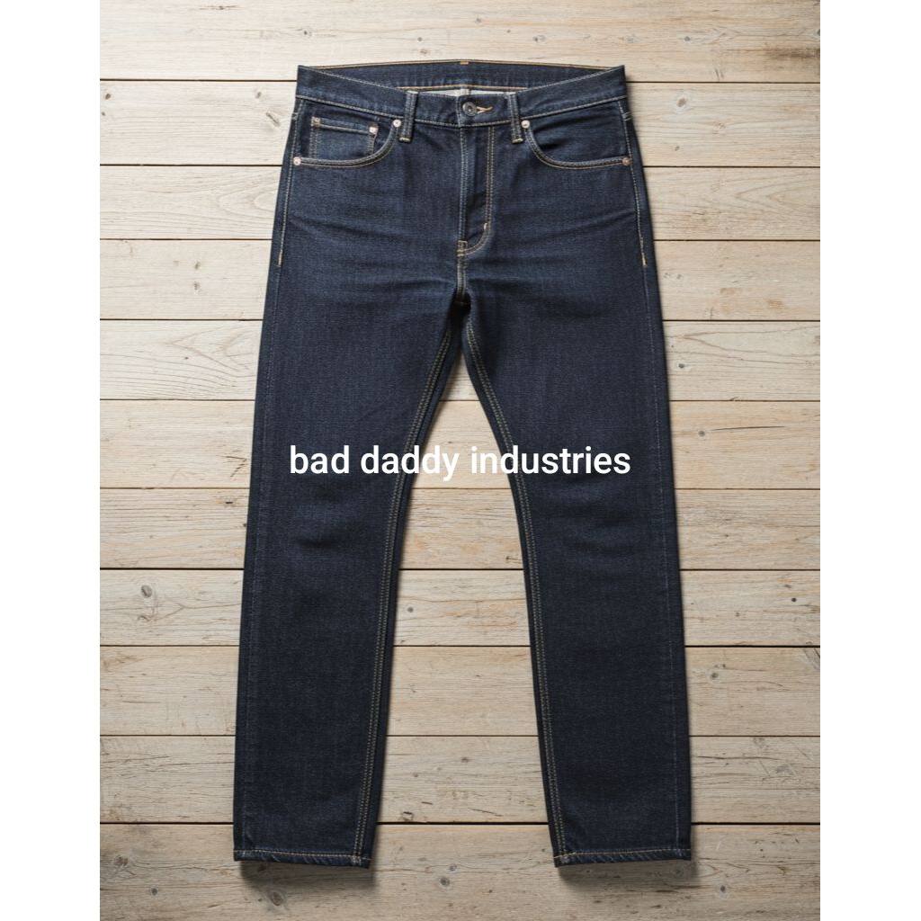 celana denim pria slim fit garment