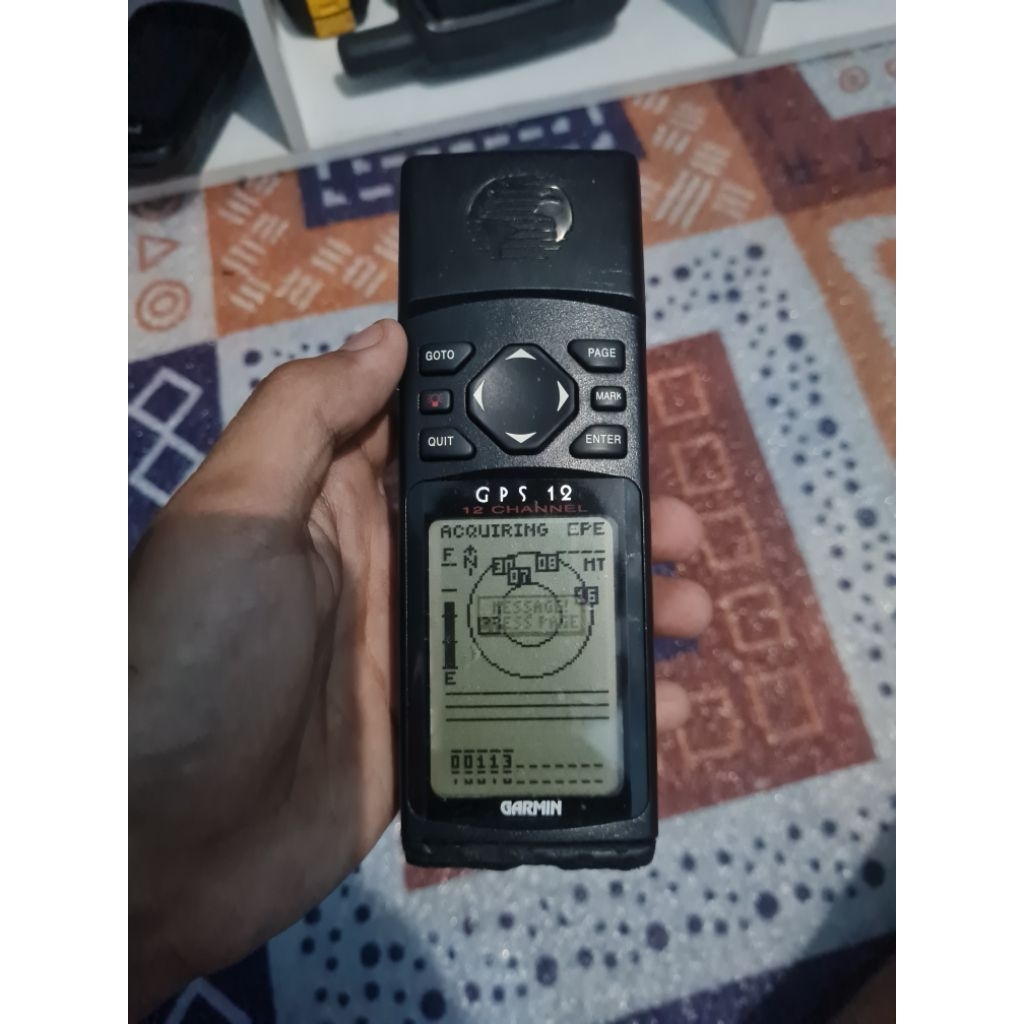 gps garmin GPS 12 Bekas Batangan
