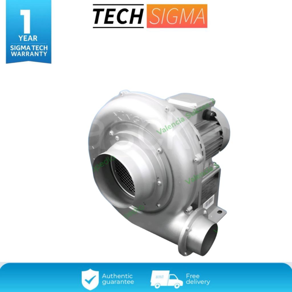 Turbo Centrifugal Fan Blower Keong Hisap Tahan Panas 6.3CM 100W 220v