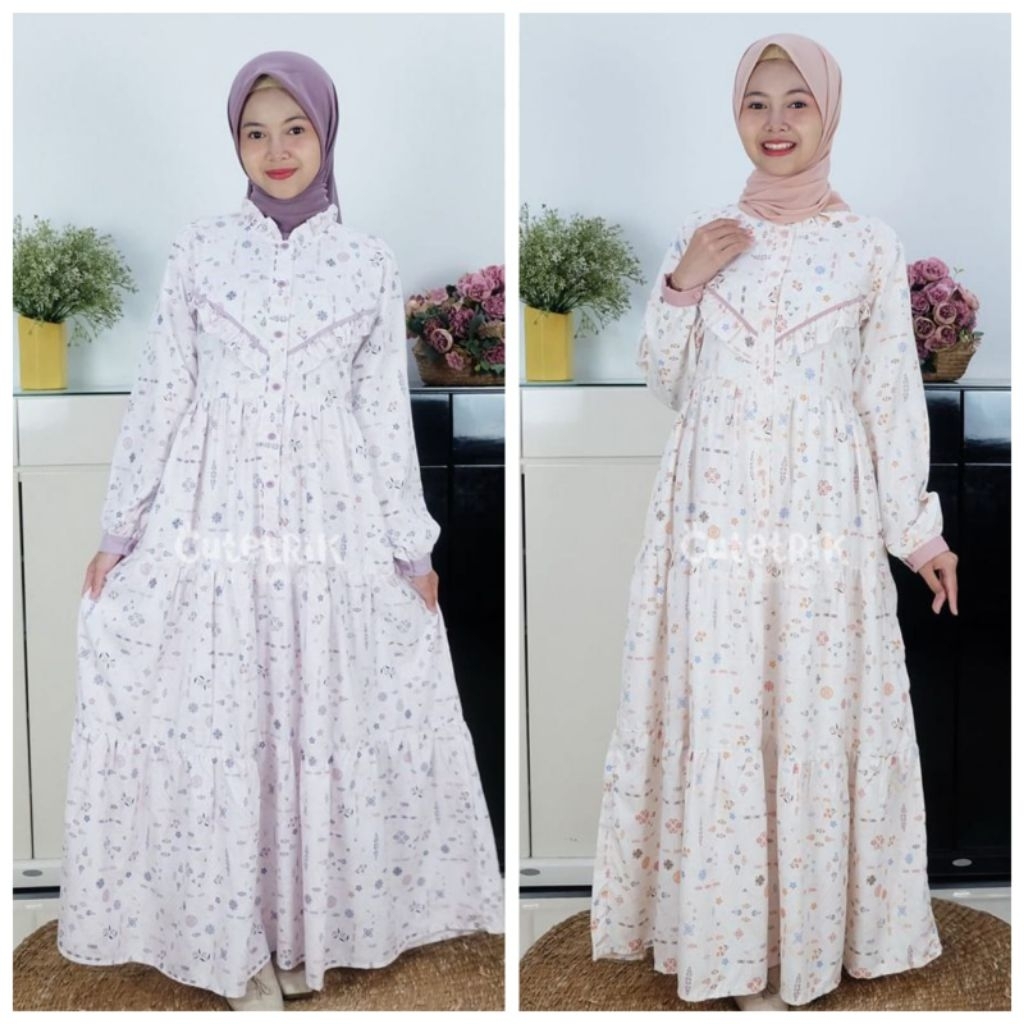 CUTETRIK Gamis Anak dan Remaja Gamis Luna