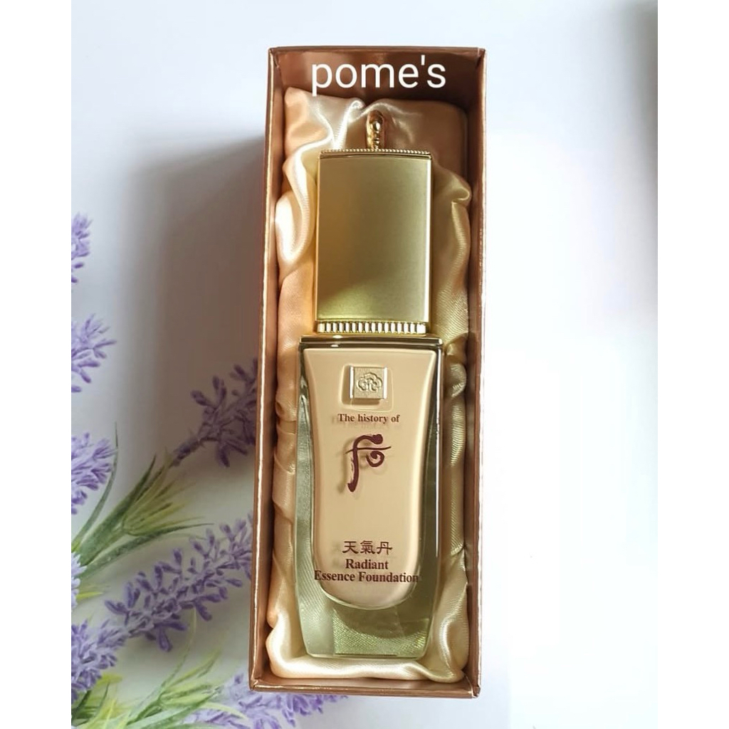 THE HISTORY OF WHOO CHEONGIDAN RADIANT ESSENCE FOUNDATION 21 SPF35/PA+++ 40ML