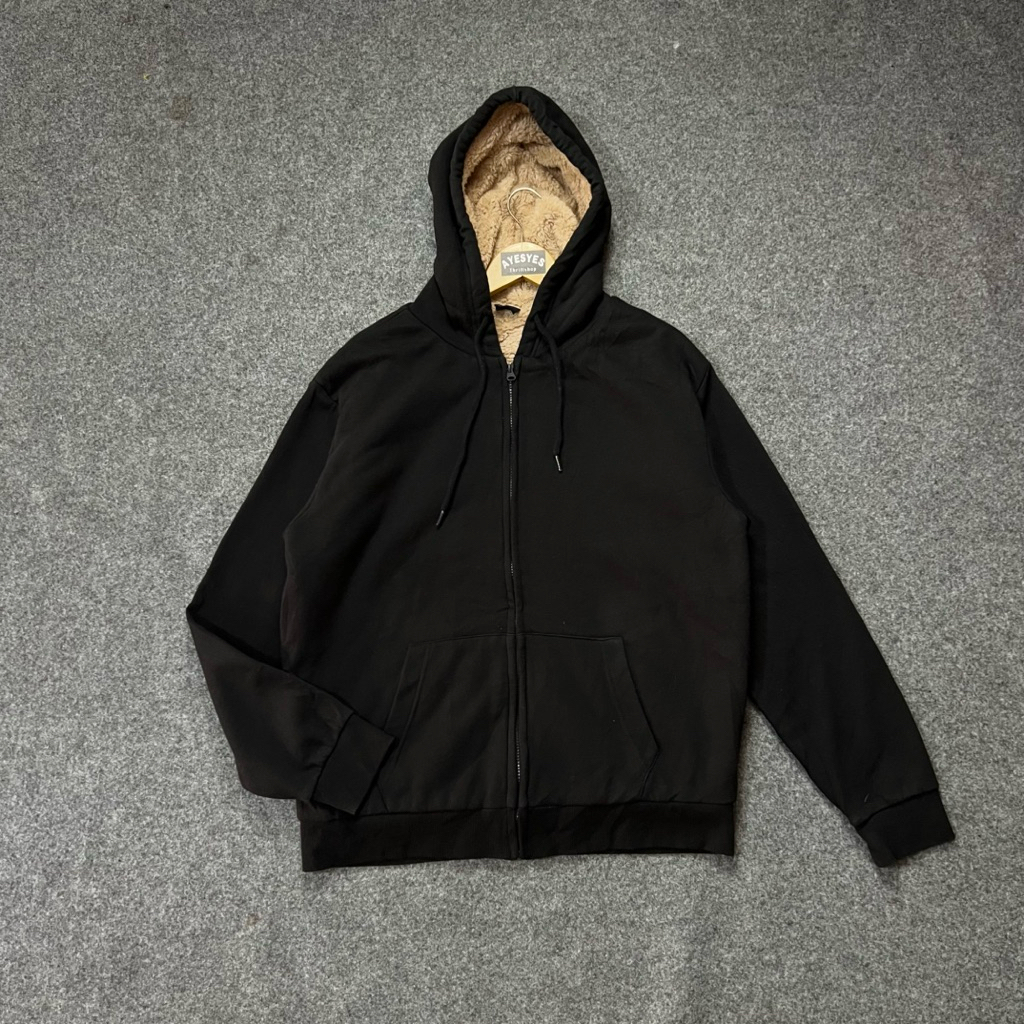 Zip hoodie sherpa polham