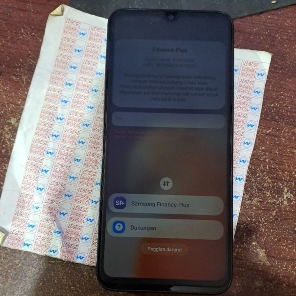 mesin samsung A14-5G,terkunci KG finance,tidak ada garansi