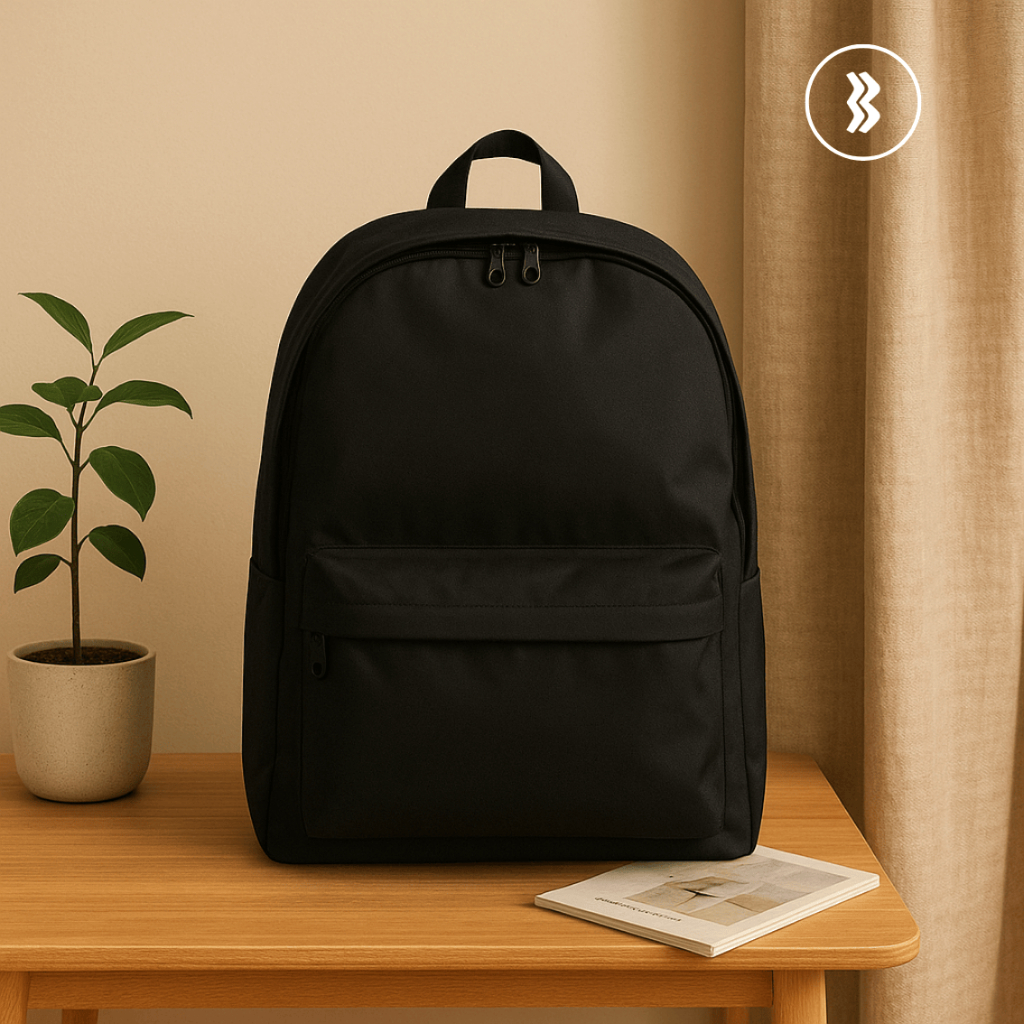 Billboard Company - Tas Ransel Polos Hitam