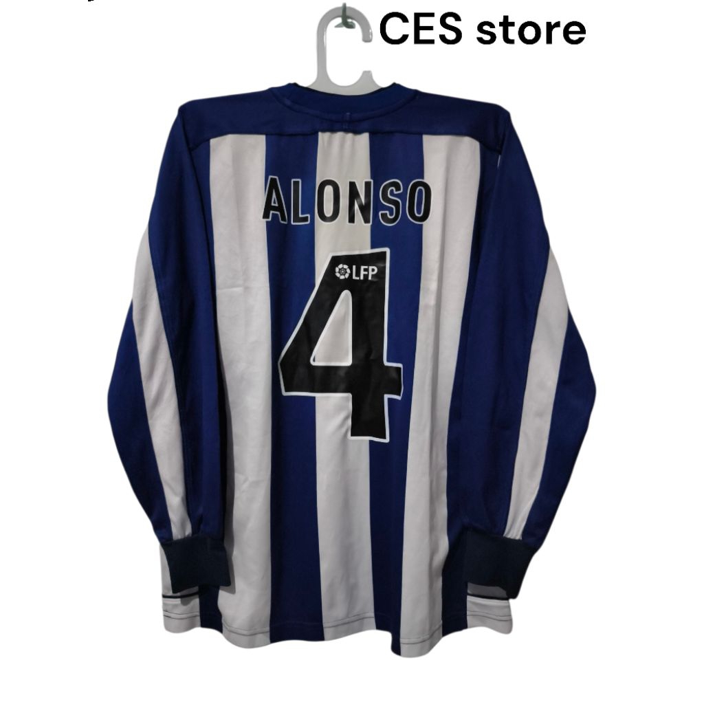 jersey baju bola retro sport olahraga deportivo alonso