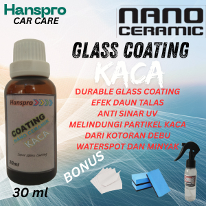 Nano Coating Kaca Ceramic Glass Coating Hanspro
