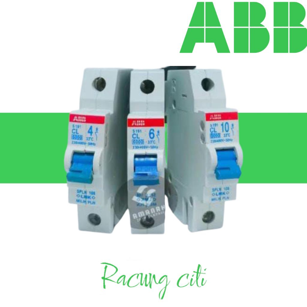 MCB ABB MODIFIKASI AMPER 2A MODIF10A ANTI JEGLEK