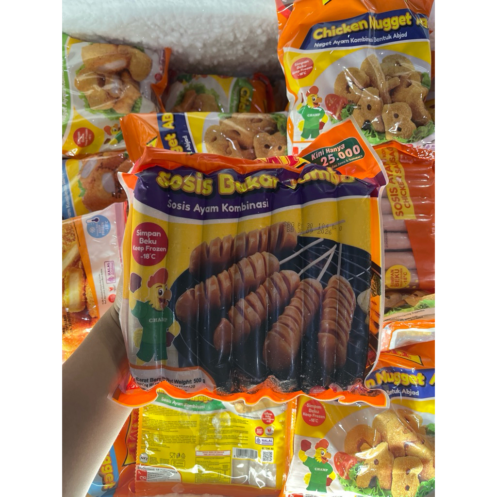 Sosis Champ Jumbo isi 6