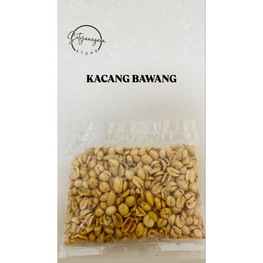 Kacang bawang gurih renyah ,enak mantul kemasan 250 gram