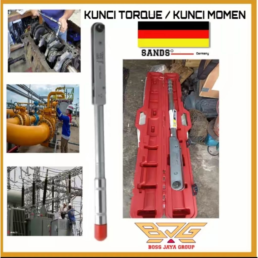 Kunci momen 3430 Nm Sands Kunci Torque Stw 5000 Sands