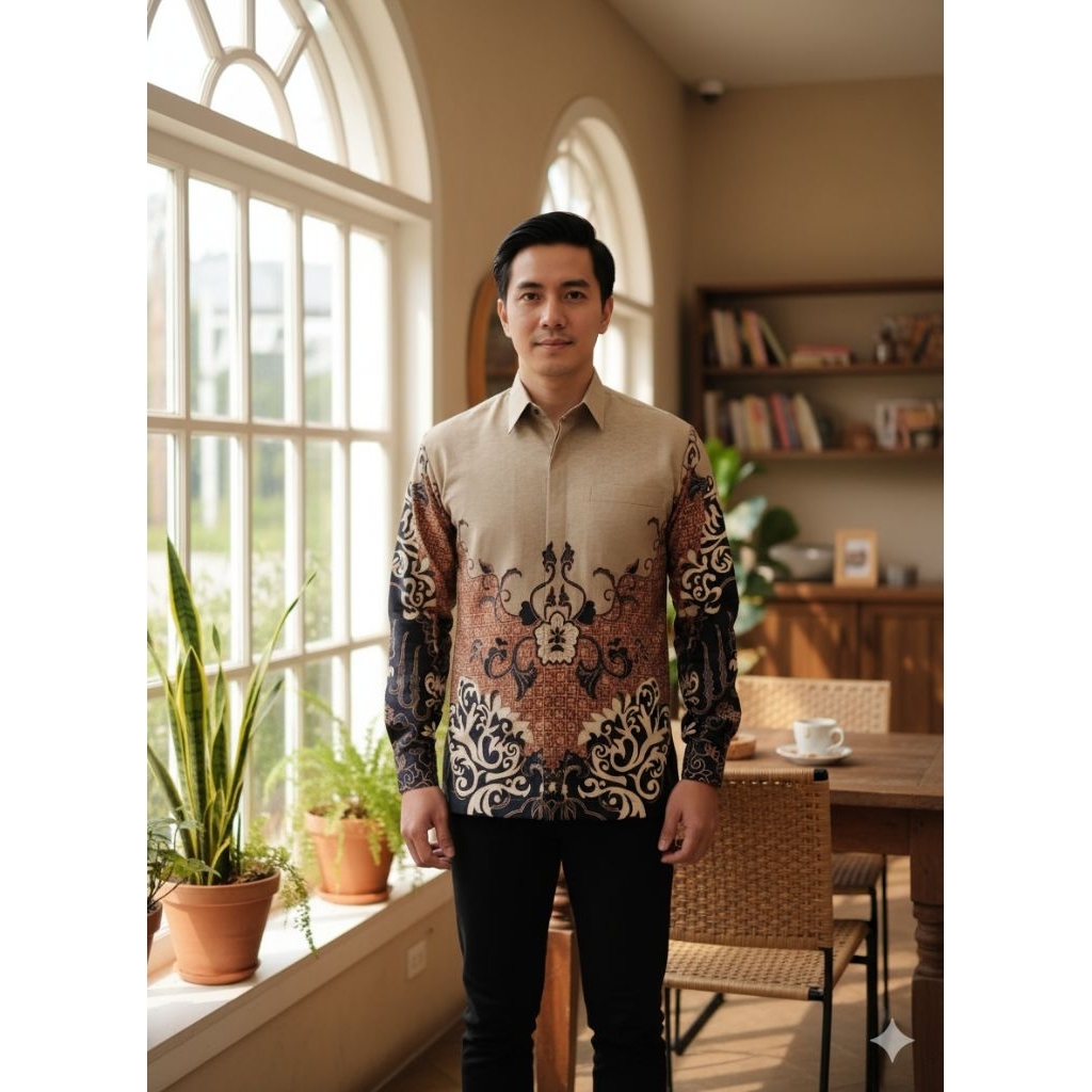 Batik Couple Ayah Anak Katun Premium COD BATIK COUPLE AYAH ANAK PREMIUM