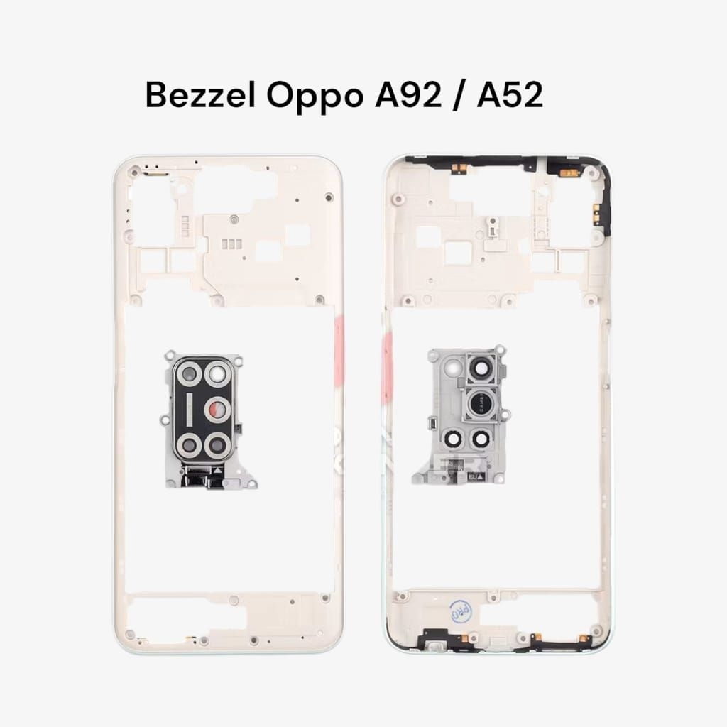 Bezzel / Tulang tengah / Rangka Cassing OPPO A92/OPPO A52