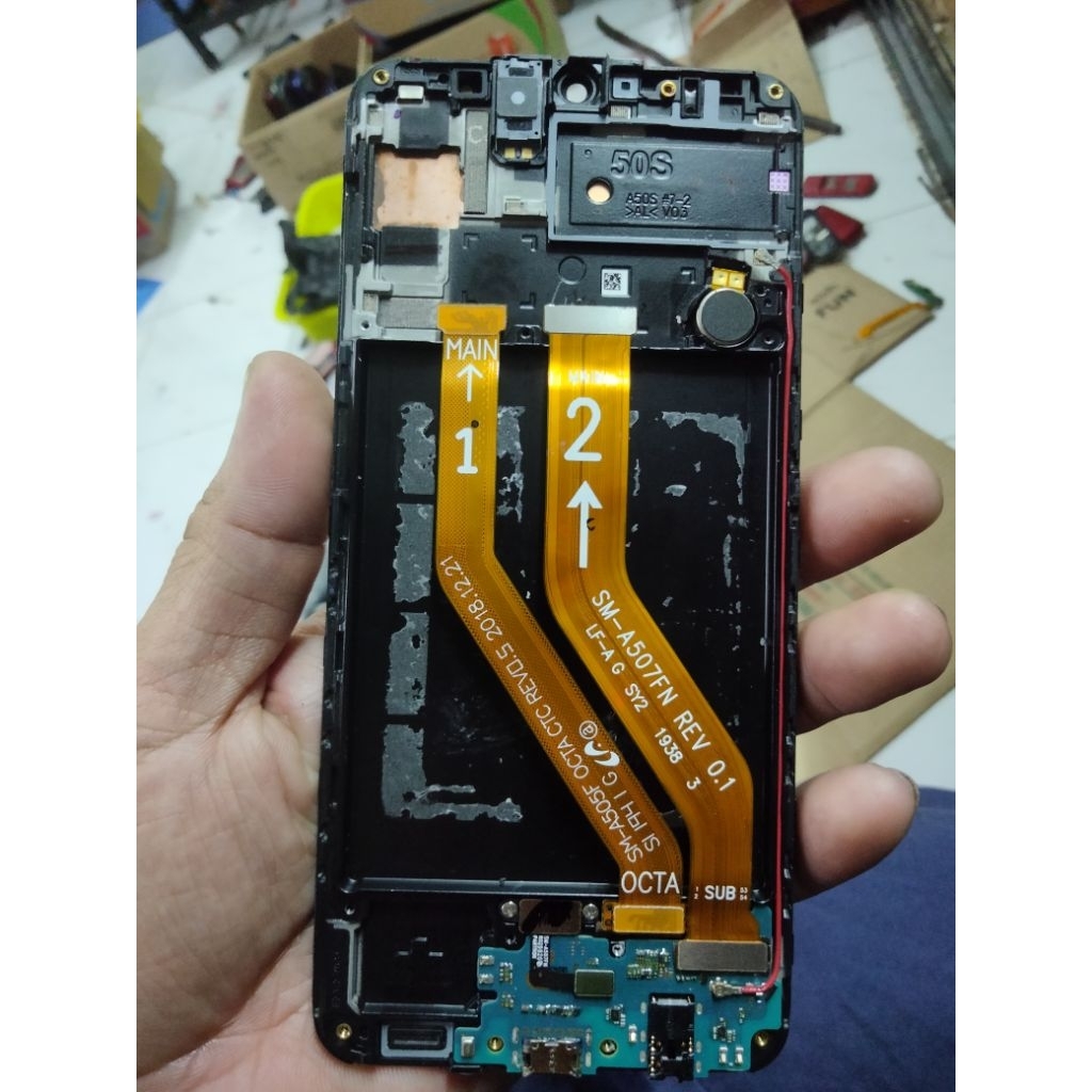 Lcd Ori Copotan Samsung A50s