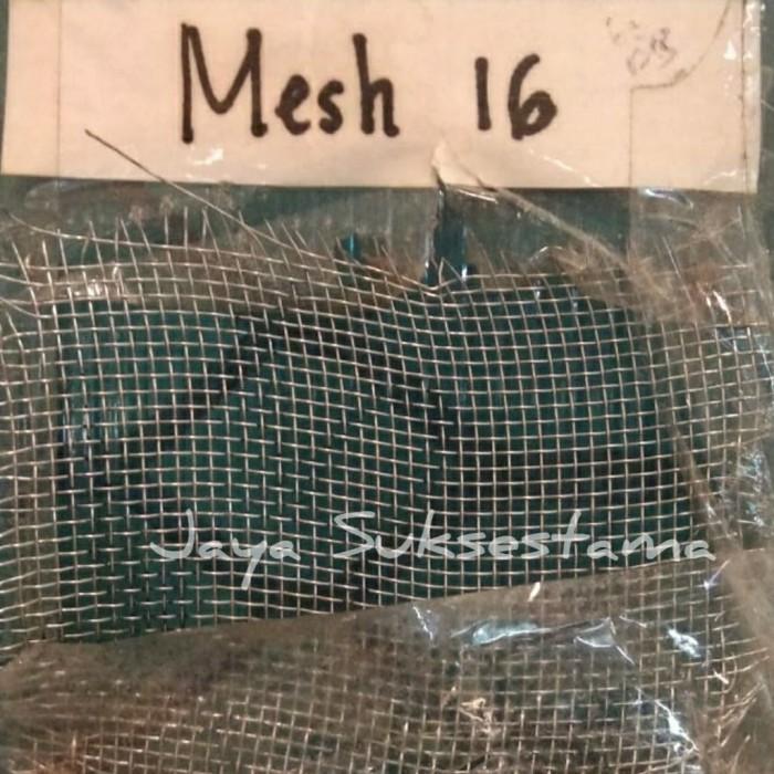 Kawat Wiremesh Mesh 16 x 0,4mm Stainless SS 304 Kawat Nyamuk Wire Mesh Tebal 0,4mm SS304 Meteran