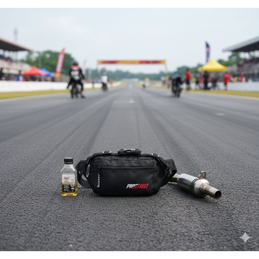 Tas slempang waistbag racing prostreet keren