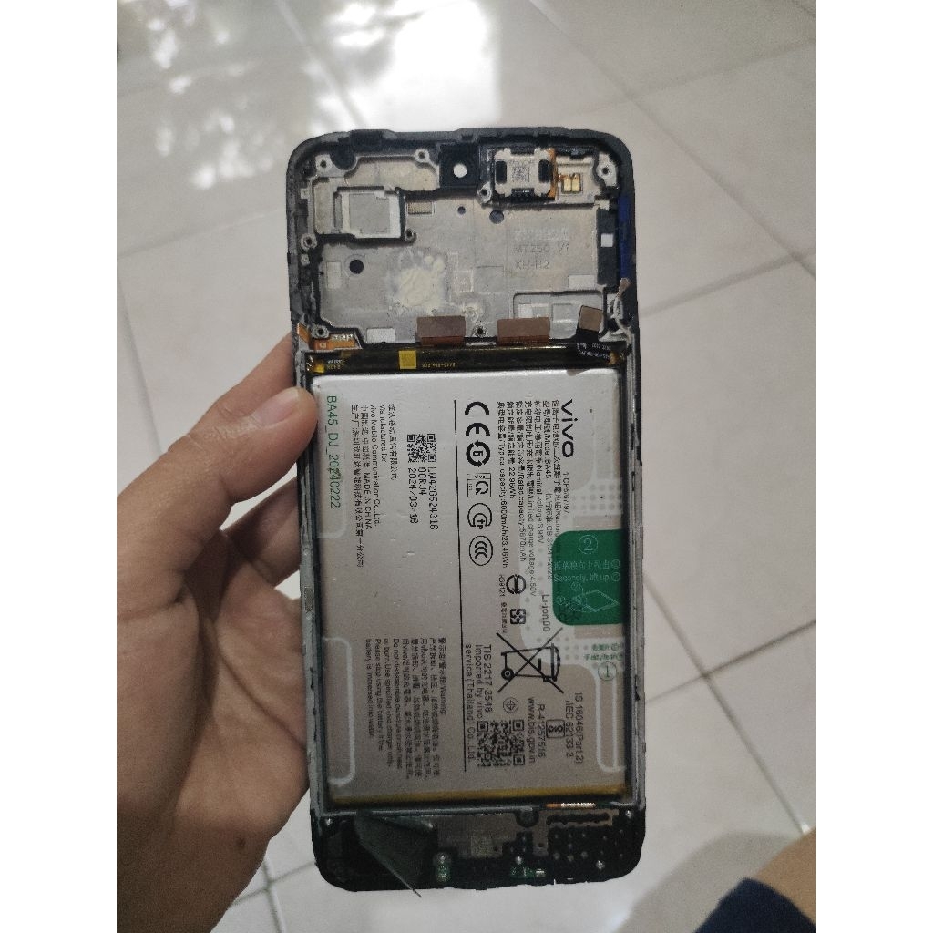 BATERAI ORI COPOTAN HP IQOO Z9X