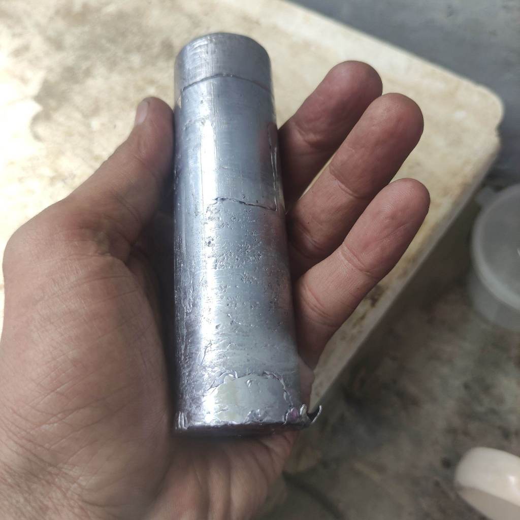 timah keras batangan 1 kg / timah bandul / timbal atos / timah pancing