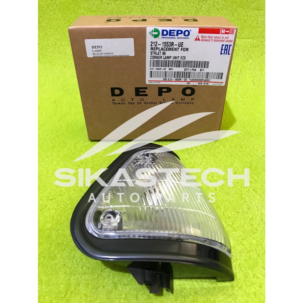 81610-19454 RIGHT FRONT TURN SIGNAL CORNER LIGHT COMBINATION LAMP ASSY / LAMPU SEIN RITING DEPAN KAN