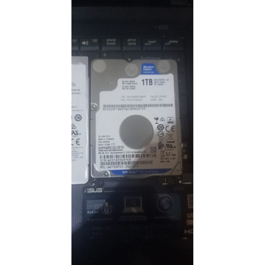 Hardisk laptop, 2,5 WD blue 1tb