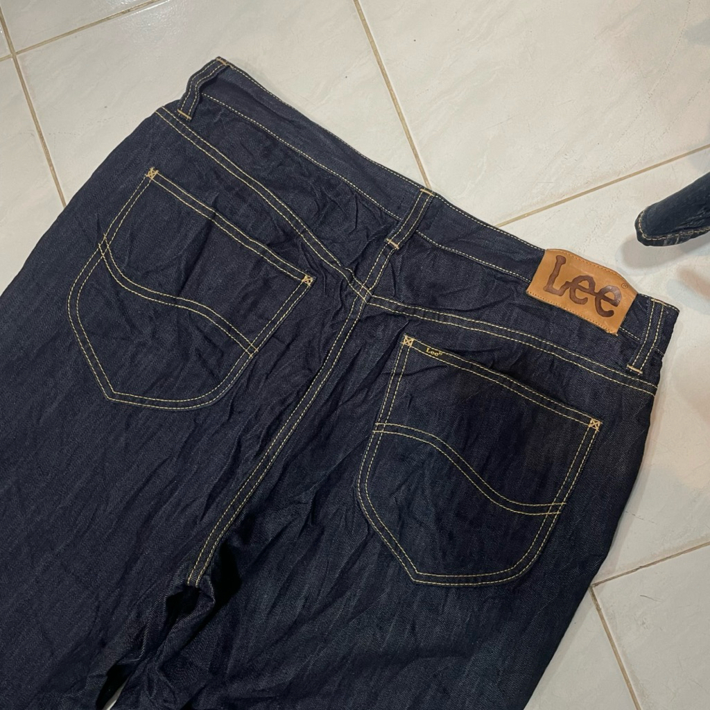 CEK DEKSRIPSI SEBELUM CO Celana Panjang Jeans Denim Pria Cowok Brand Lee Cordura Original Second Pre