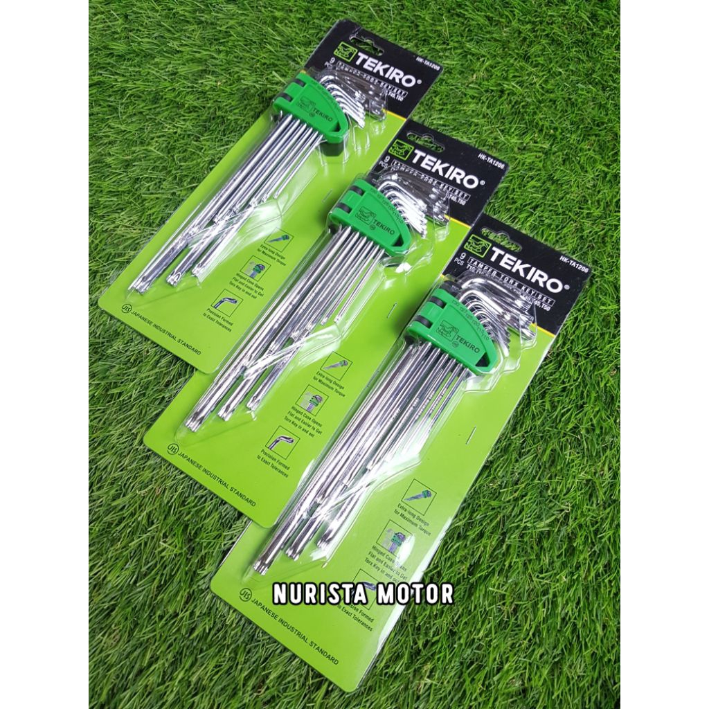 KUNCI L BINTANG LUBANG SATU SET TEKIRO