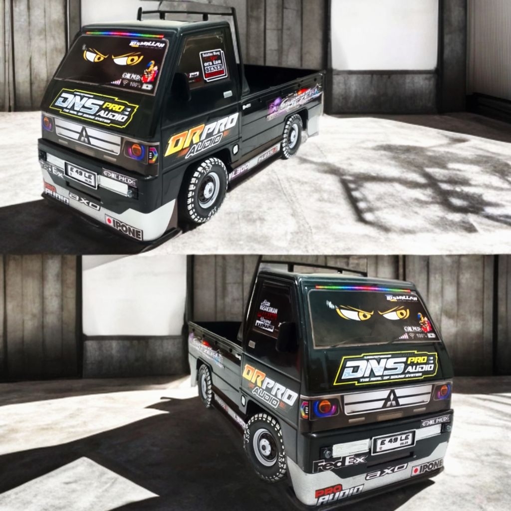 Rc Remote control mobilan Pickup L300 full modif variasi pvc