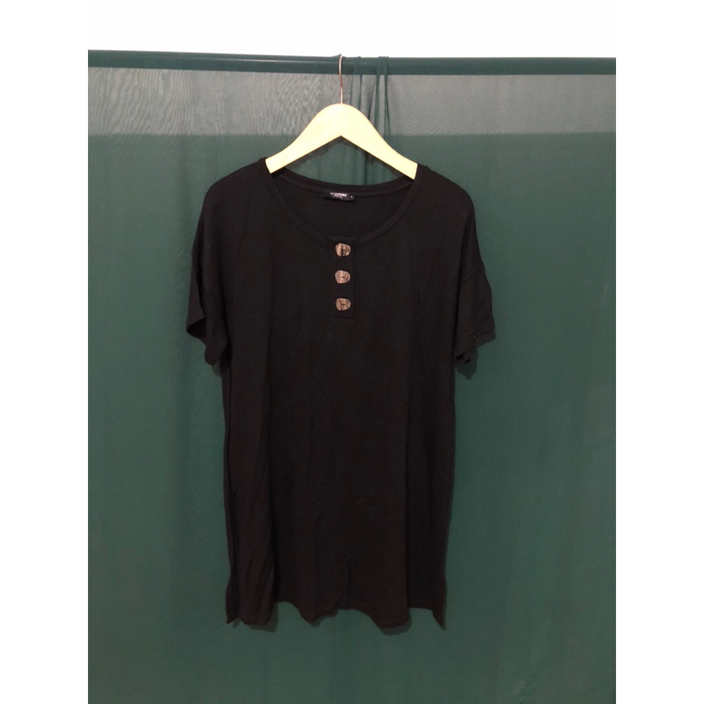 Kaos T-Shirt LC WAIKIKI Black